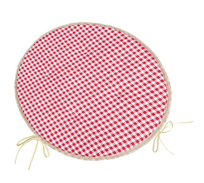 Sedák BERTA kulatý hladký Červená 79/609 průměr 40 cm