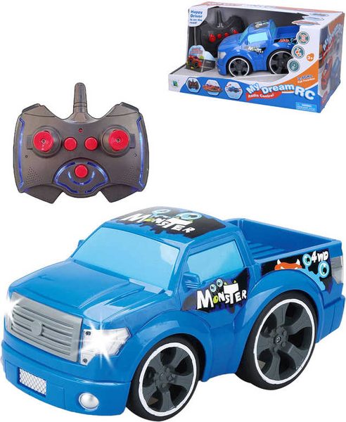 RC auto 24 cm (2,4 GHz, velká kola, světlo, zvuk, baterie)