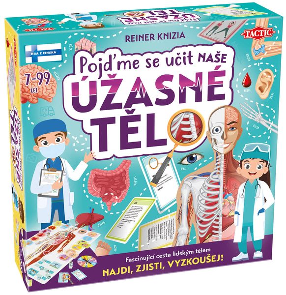 ASMODEE Hra Pojďme se učit: Naše úžasné tělo *SPOLEČENSKÉ HRY*
