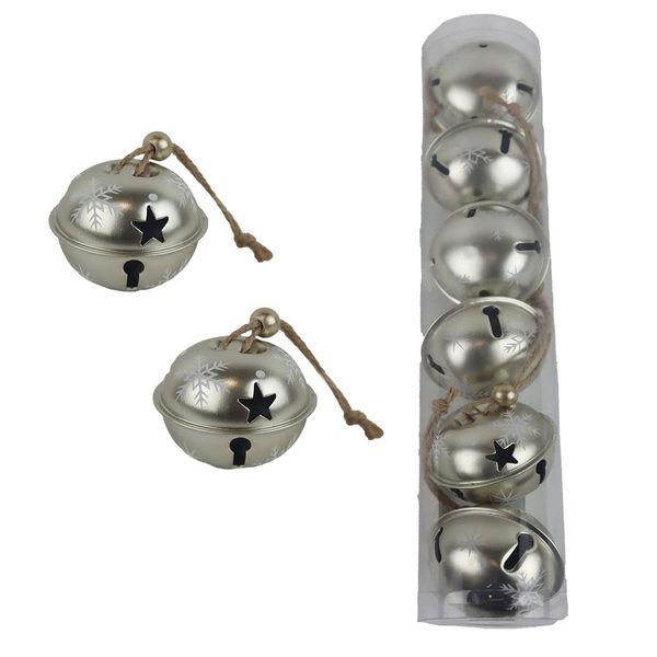 Rolnička k zavěšení, 6 ks K3824-28 - 5 cm