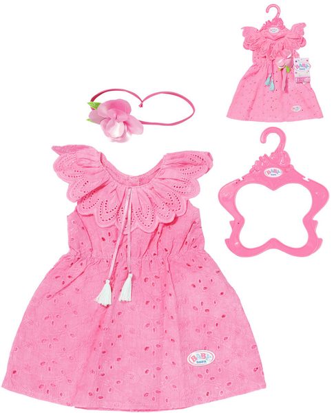 ZAPF Baby Born šatičky květinové obleček pro panenku mininko 43cm