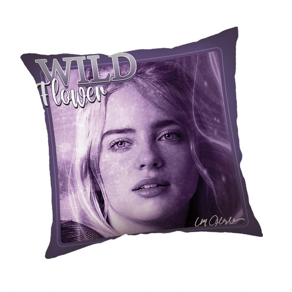 Polštářek Billie Eilish 40x40 cm