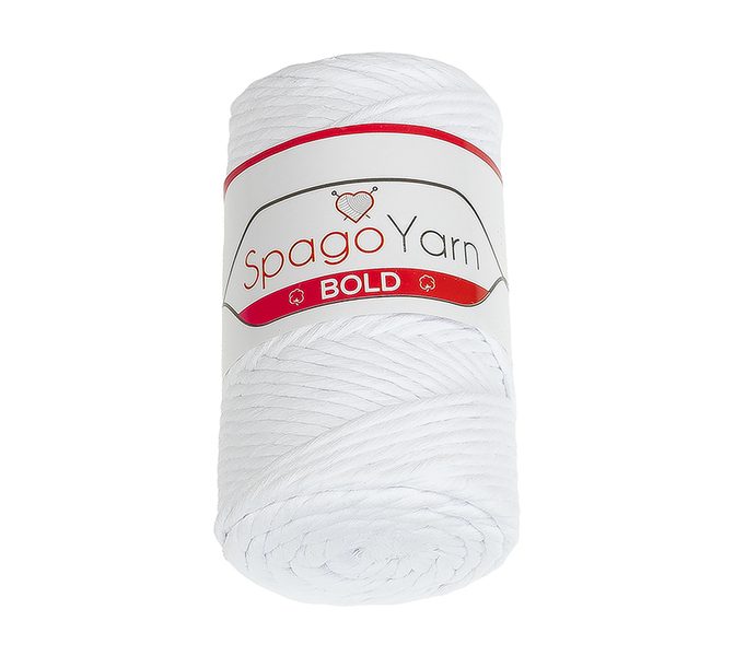 Příze BOLD Bílá 101 250g / 75 m
