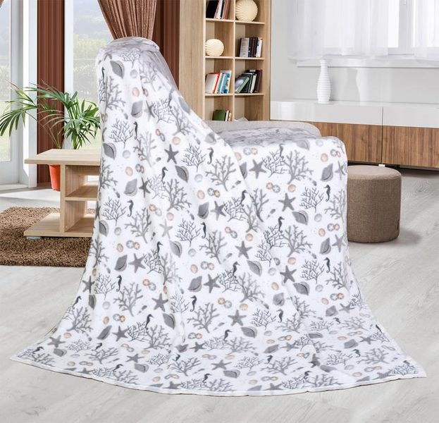 Deka 130x155 cm hlubina - smetanová