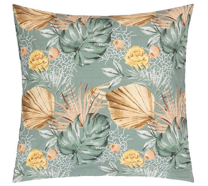 Polštářek ADÉLA Šedá,Žlutá,Béžová 55/219 40x40 cm