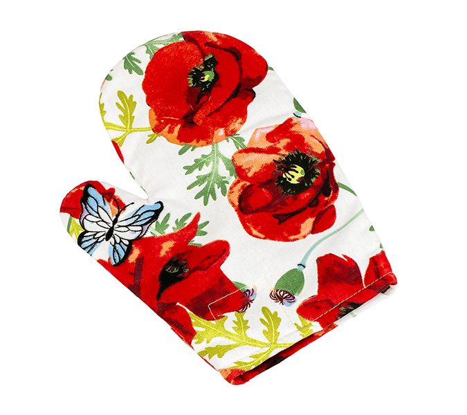 Kuchyňská chňapka Červená,Bílá,Zelená CH/612 28x18 cm