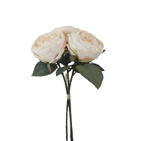 Kytice umělých sušených růží X7631-38 - 32 × 15 × 11 cm