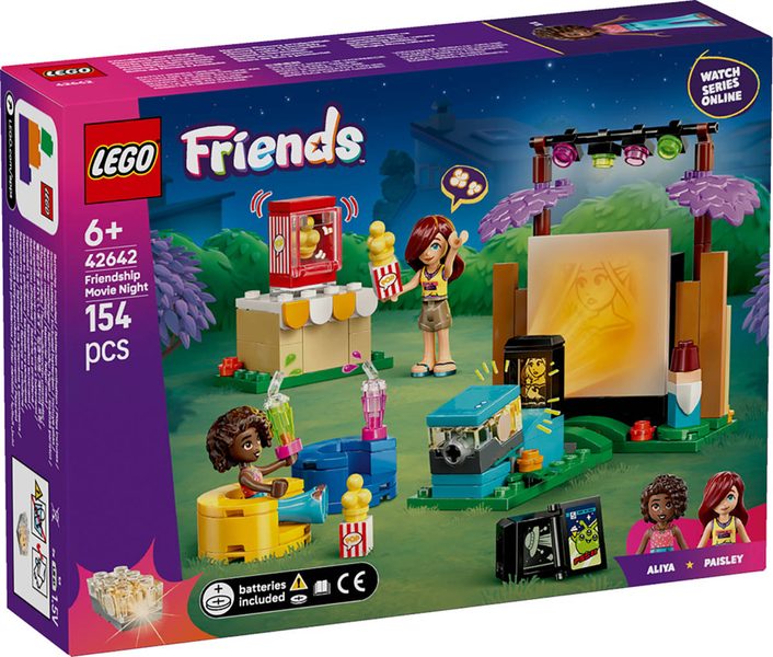 LEGO FRIENDS Filmový večer s kamarády 42642