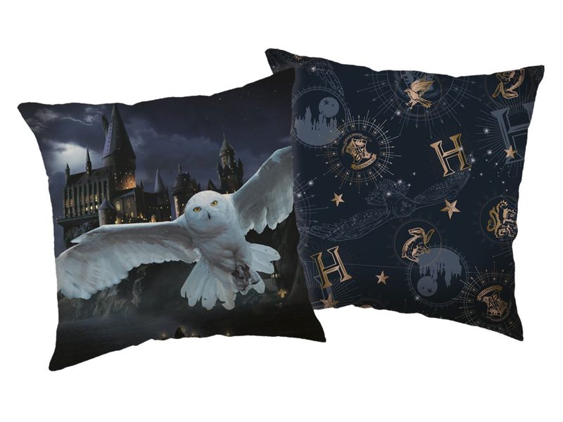 Polštářek Harry Potter Hogwarts 01 40x40 cm
