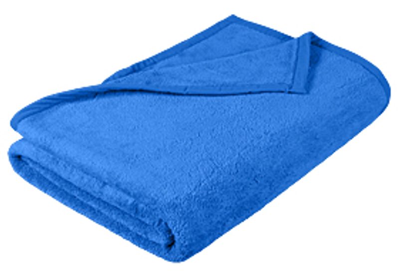 Přikrývka Korall micro Modrá 6014/048 100x150 cm