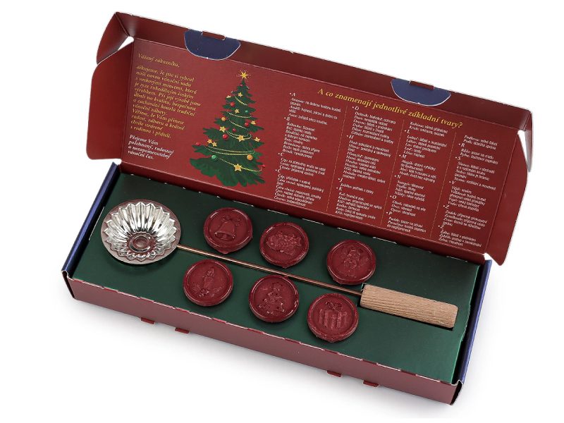 Vánoční sada - Vánoční lití olova