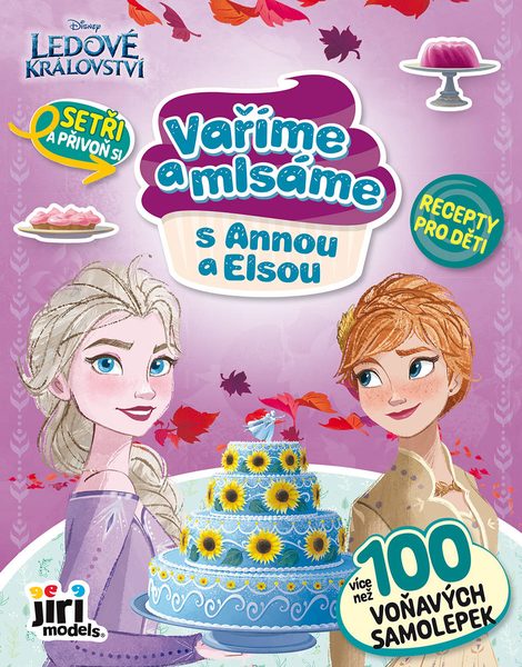 JIRI MODELS Vaříme a mlsáme Ledové Království (Frozen) recepty s aktivitami