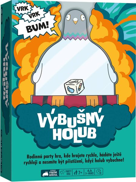 ADC Hra Výbušný holub rodinná *SPOLEČENSKÉ HRY*