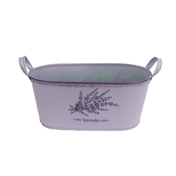 Květináč levandule K3570/1 - 25 × 13,5 × 11/14 cm