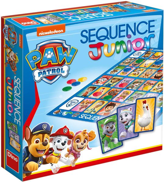 DINO Hra Sequence Junior Tlapková patrola *SPOLEČENSKÉ HRY*