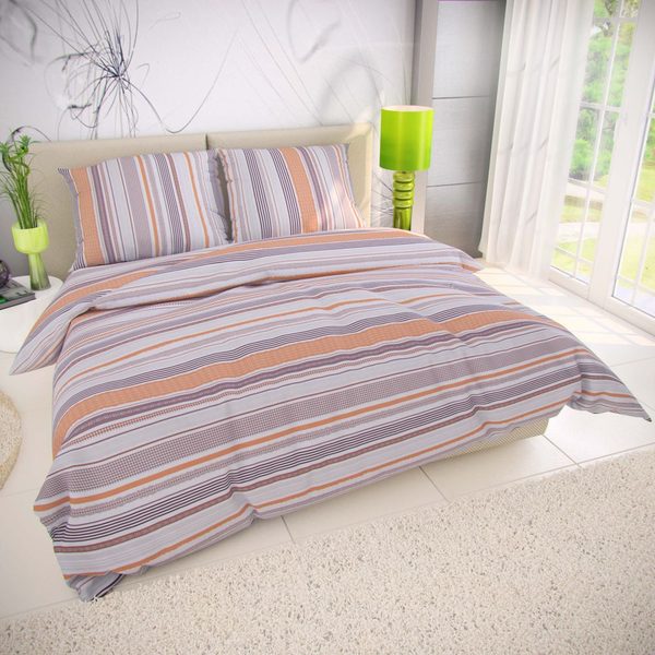 Bavlněné povlečení DELUX VENTA béžová