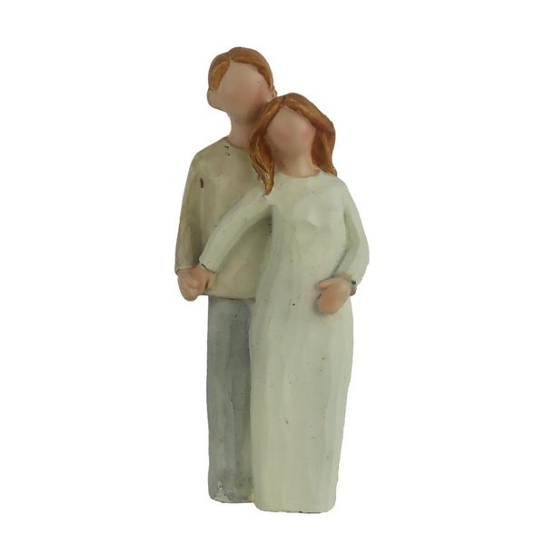 Dekorace pár X6726 - 4 × 3.5 × 10 cm