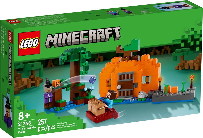 LEGO MINECRAFT Dýňová farma 21248 STAVEBNICE