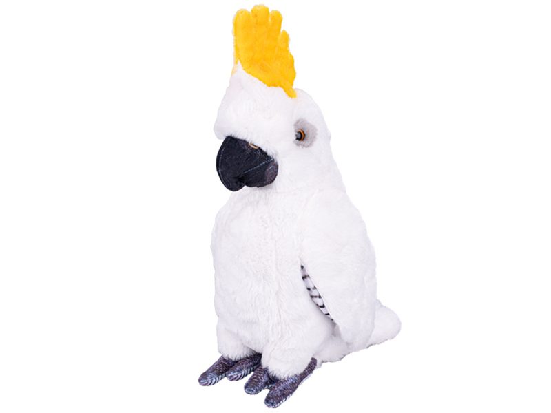 PLYŠ Kakadu žlutolící 37cm *PLYŠOVÉ HRAČKY*