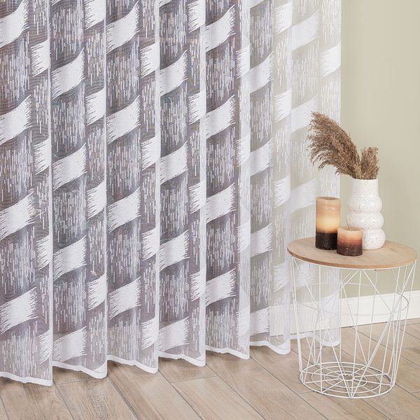 Kusová záclona Geoza 155x400 cm