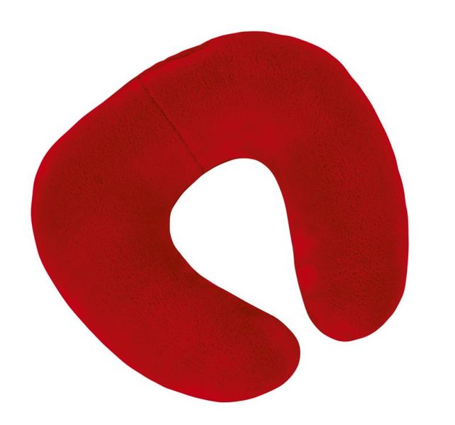 Polštářek cestovní podkova Červená 24/014 30x35 cm