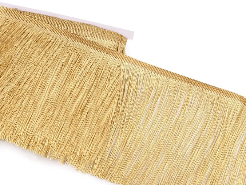 Třásně lesklé šíře 18 cm METRÁŽ