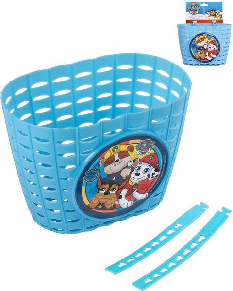 Košík plastový na dětské kolo Tlapková Patrola (Paw Patrol) na řídítka kluci