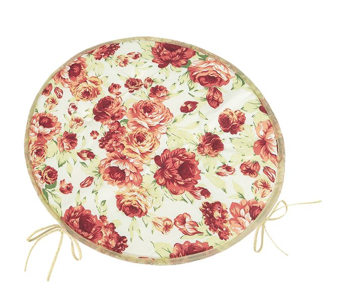 Sedák BERTA kulatý hladký Růžová,Zelená 79/606 průměr 40 cm