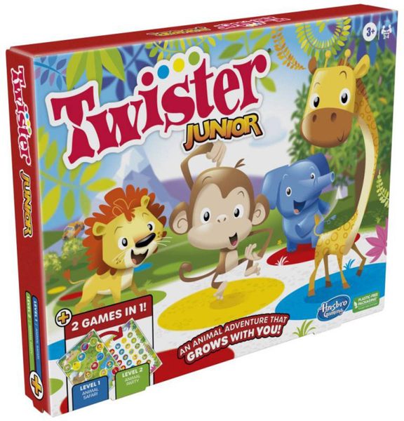 HASBRO HRA Twister Junior 2v1 CZ SK *SPOLEČENSKÉ HRY*