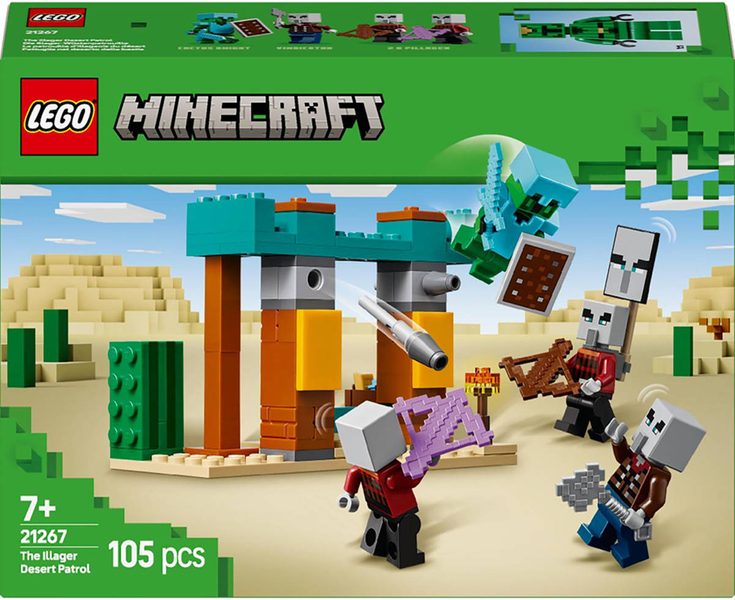 LEGO MINECRAFT Pouštní hlídka zákeřníků 21267
