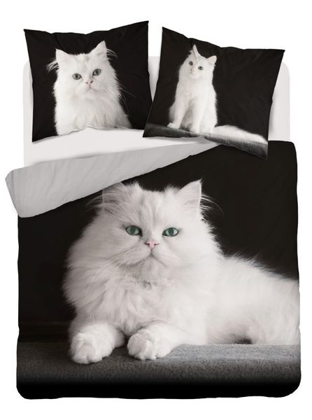 Francouzské povlečení Perská kočka Bavlna, 220/200, 2x70/80 cm