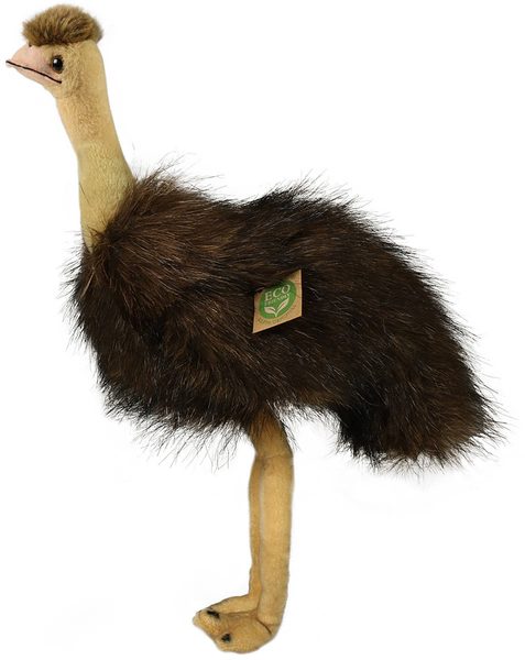 PLYŠ Pták Pštros Emu 28cm Eco-Friendly *PLYŠOVÉ HRAČKY*
