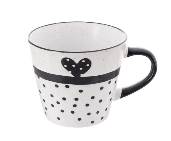 Hrnek kamenina 0,37 l O0635 - o.370ml,pr.10cm,v.9cm