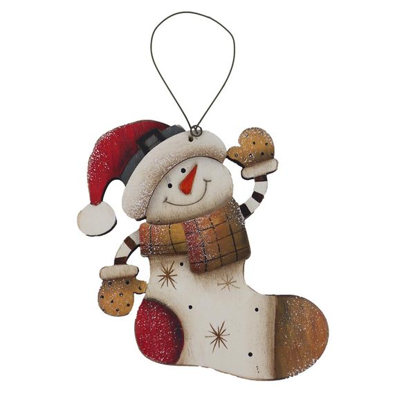 Vánoční dekorace k zavěšení D7478 - 11 × 0.9 × 11.5 cm