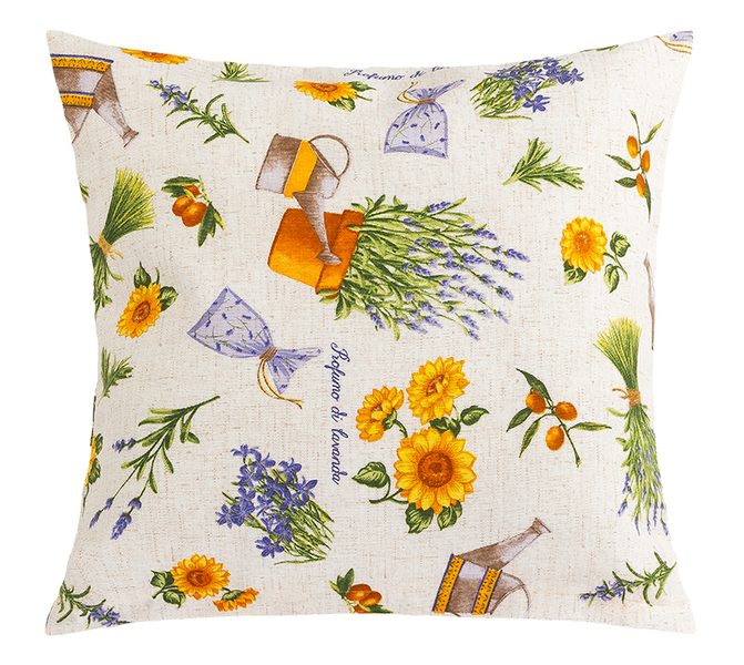 Povláček EMA Fialová,Žlutá 55/561 45x45 cm