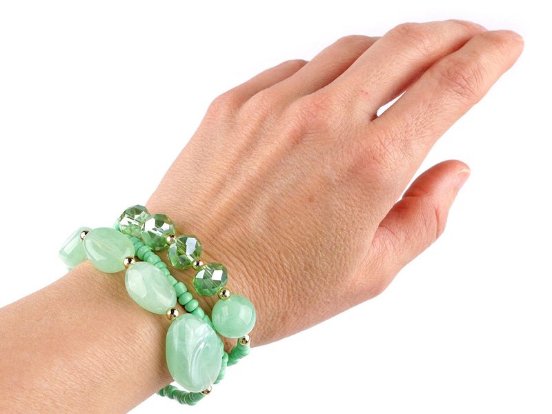 Pružný náramek sada 3 ks