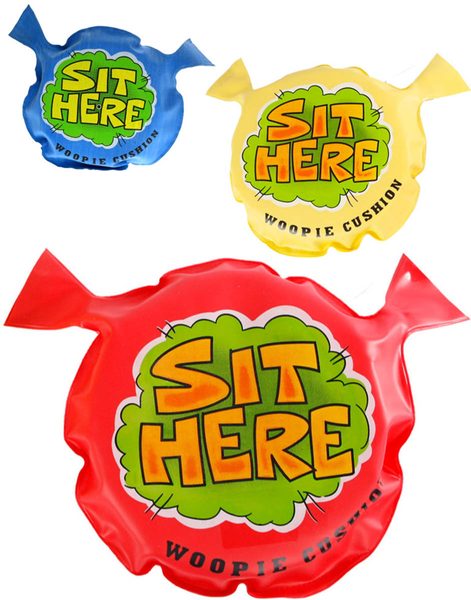 Prdící polštářek (pytlík) POO dětská žertovinka 3 barvy