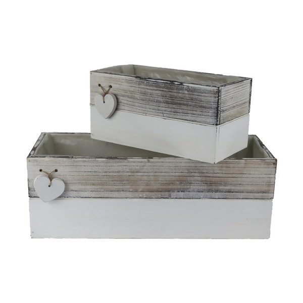 Obal s plastem, S/2 D7407 - 40x14x14cm