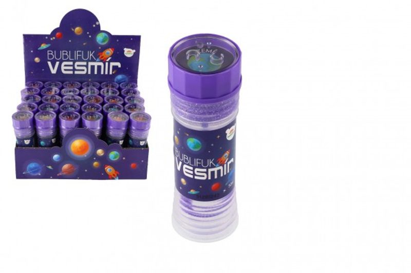 Bublifuk Vesmír 50ml 11cm mix druhů