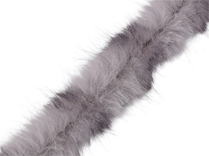 Všívací oděvní / dekorační kožešina kulatá zvířecí vzor šíře 4,5 cm METRÁŽ