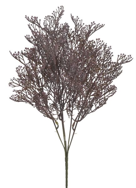 Umělá tráva broom bloom 37 cm - fialová
