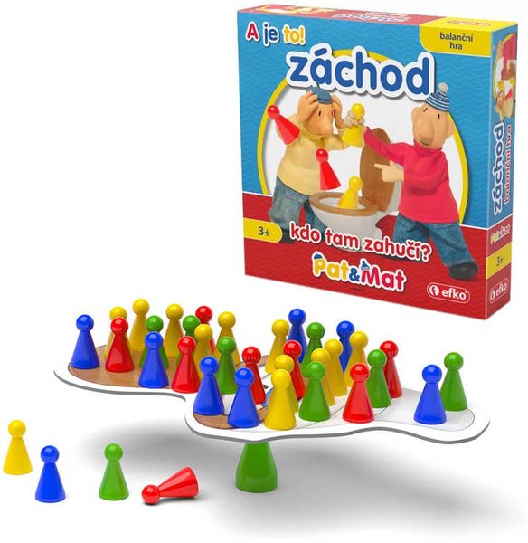 EFKO Hra Pat a Mat Záchod