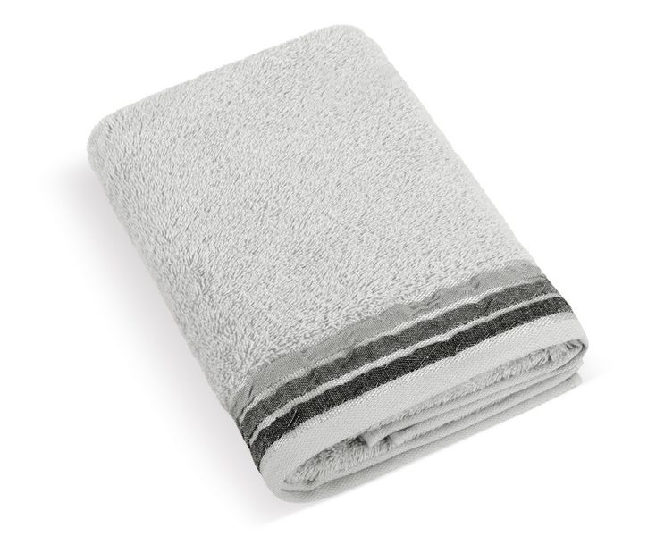 Froté ručník a osuška kolekce Léga Šedá G/542