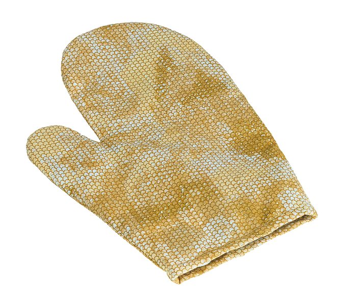 Kuchyňská chňapka - 28x18 cm Hadí kůže hnědá