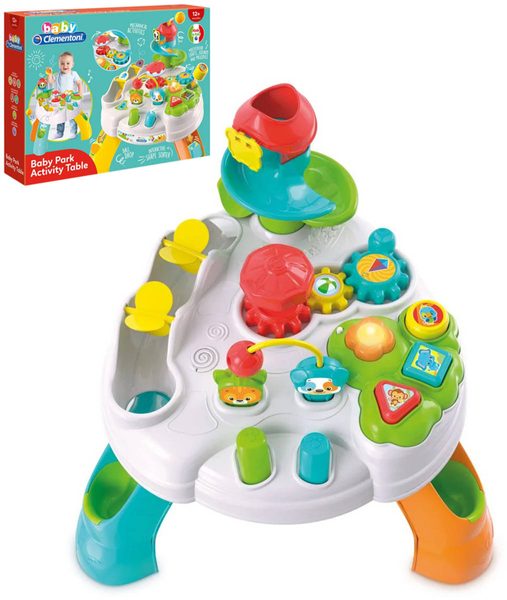 Clementoni baby hrací stolek s aktivitami (baterie, světlo, zvuk)