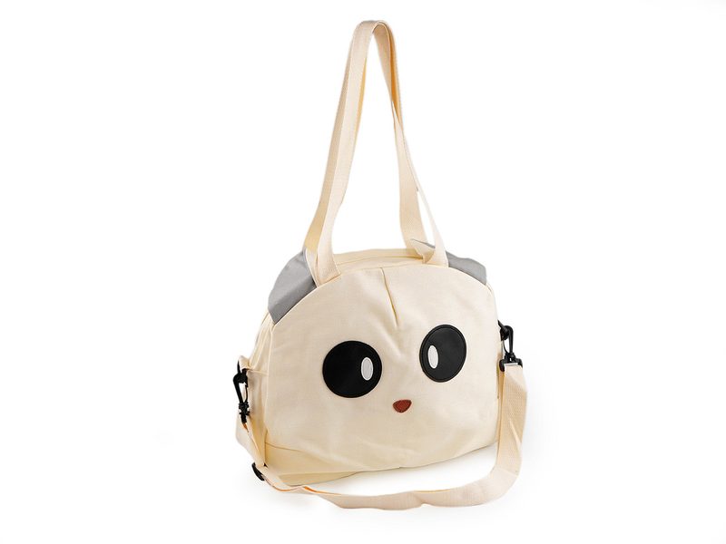 Dětská bavlněná taška sportovní pes 35x30 cm