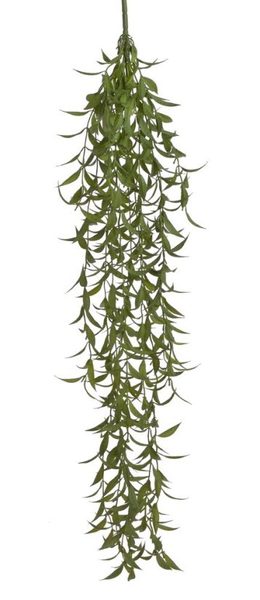 Převislá větvička s lístky - zelená