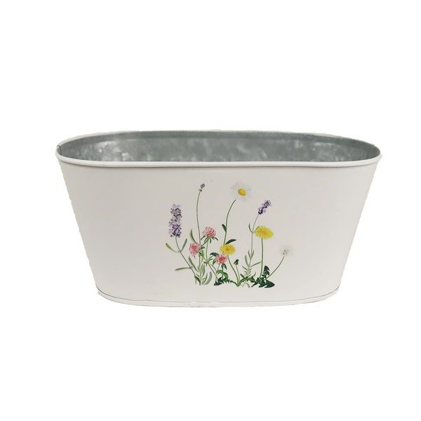 Květináč s lučním kvítím K2993/2 - 23.5 cm