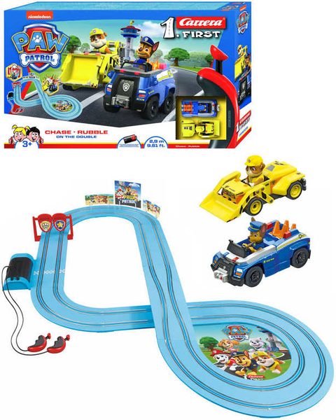 Carrera First autodráha Tlapková patrola 2,9 m (114×88 cm, baterie)