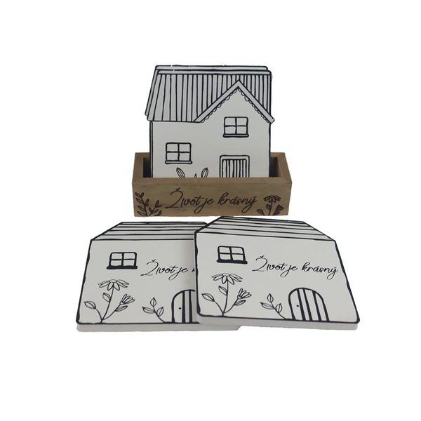 Podtácky, S/6 D7681 - 11×4×10 cm